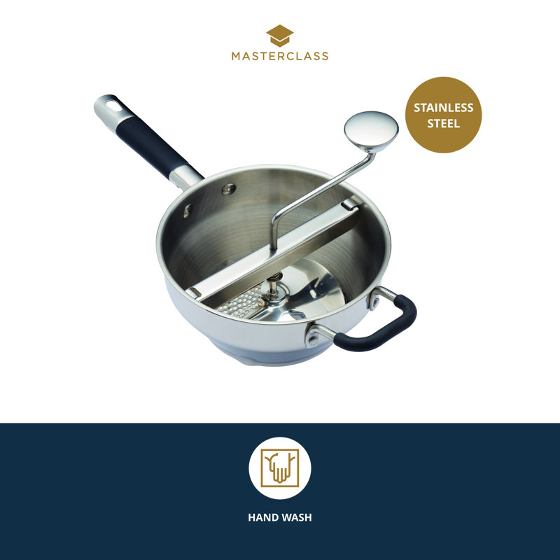 MasterClass Heavy-Duty Rotary Food Mill / Puree Maker