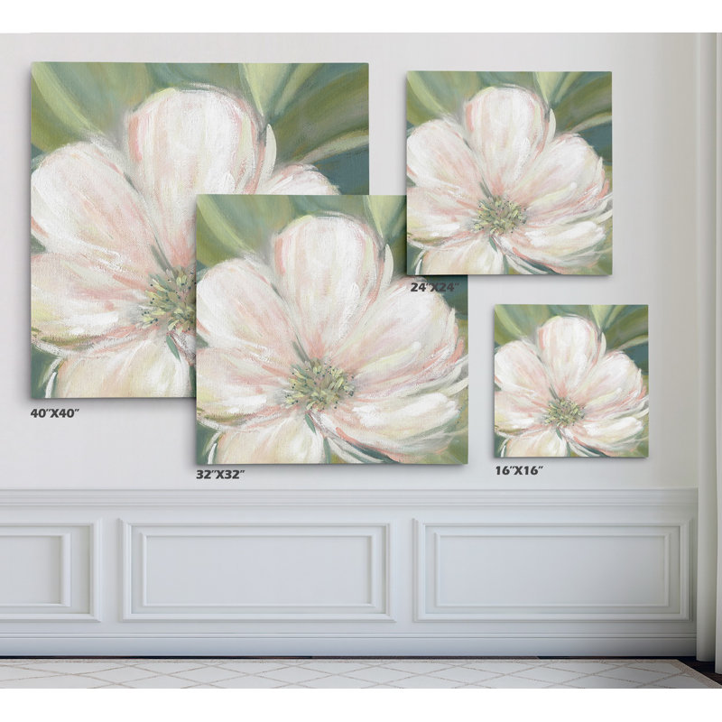 «Tropic Promise II», reproduction de peinture à l'huile, Toile tendue, H 16 po x l 16 po x P 1,5 po