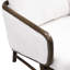 Fauteuil d'appoint en tissu deux, fauteuils avec cadre en bois massif pour le salon, espace confortable et tendance,