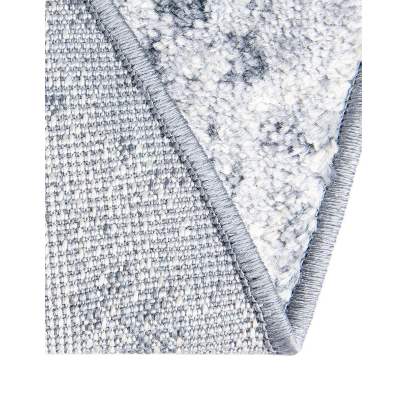Abstract Area Rug, Oval 160 cm x 243.8 cm