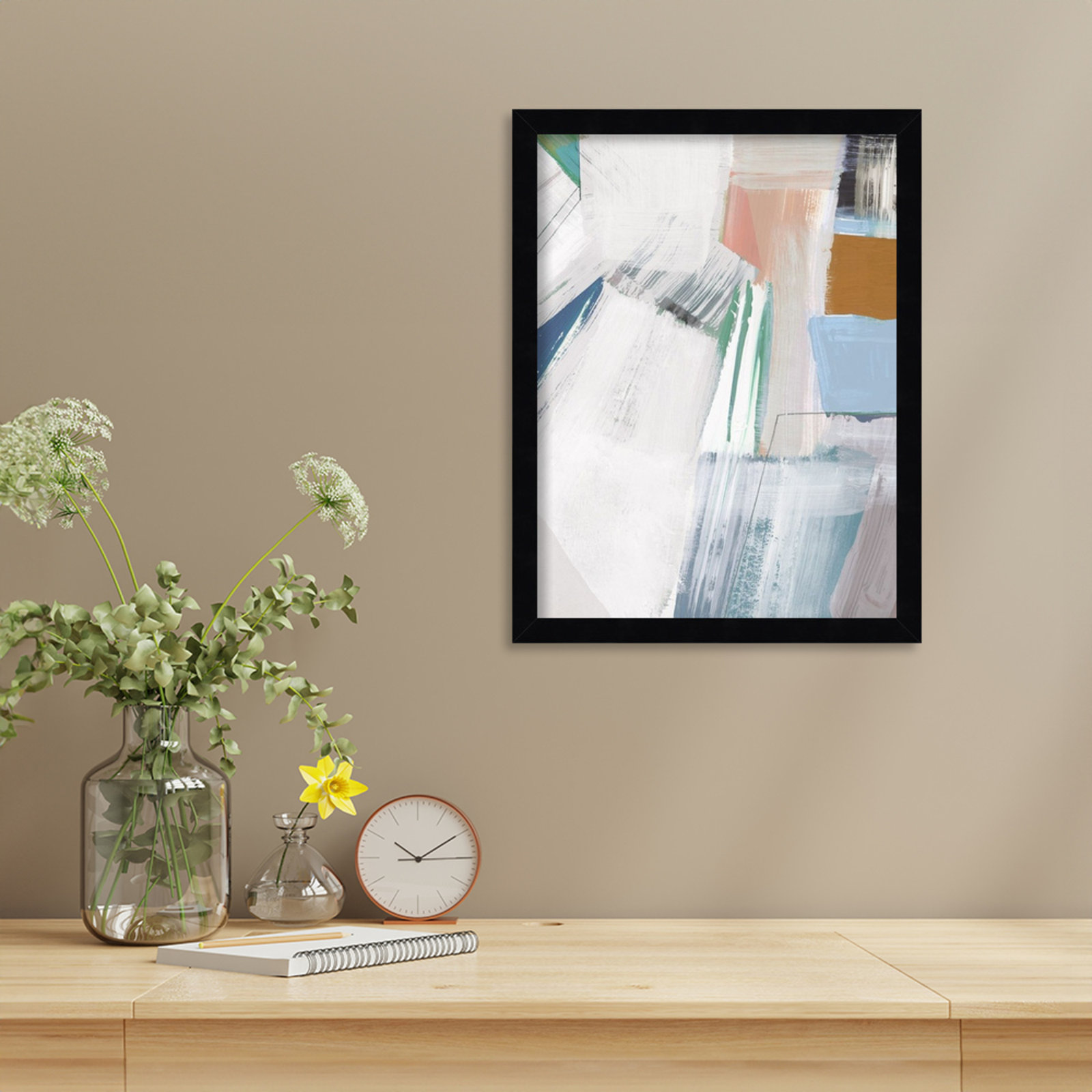 Gilpin "Buildings No. 2" Print by Cartissi, Black, 17" H x 13" W