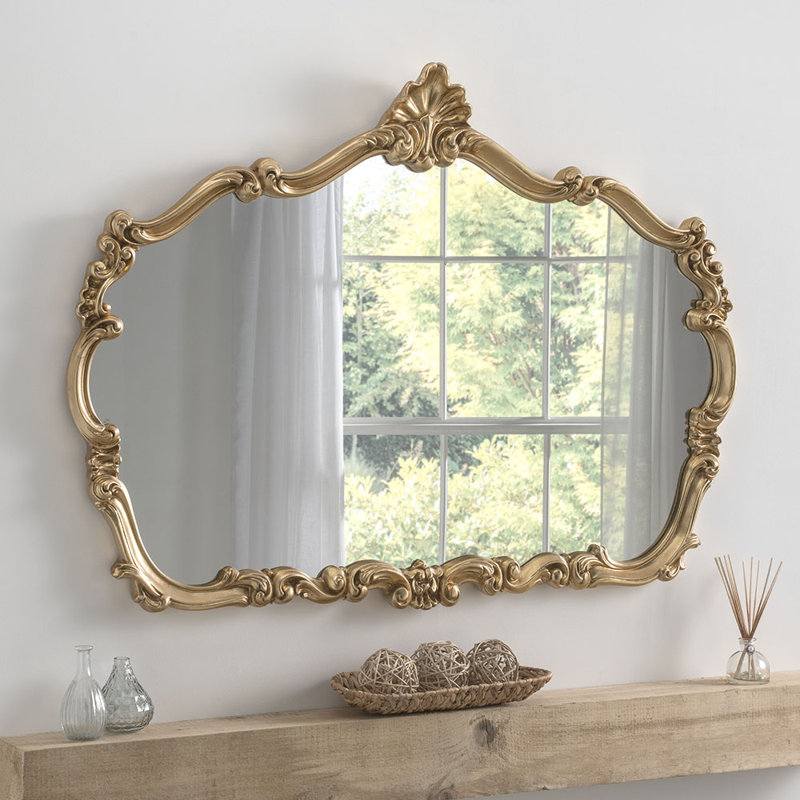 Duck Accent Mirror, Gold