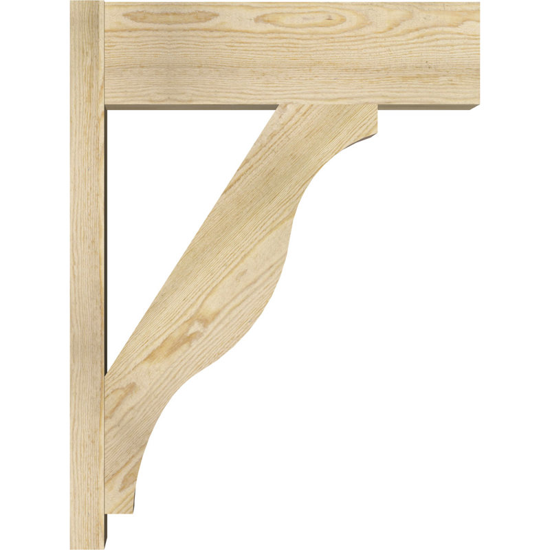Jeu de blocs Funston, P 24 po x H 32 po, 8" W Douglas Fir (Rough Sawn)