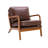 Gianni Upholstered Wooden Accent Chair With Cushions-102751768