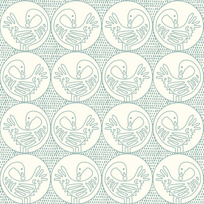 Forbes and Masters Sankofa 10' L x 24" W Wallpaper Tile