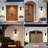 1 Pack Outdoor LED Wall Light Outdoor Indoor Integrated LED Wall Sconce