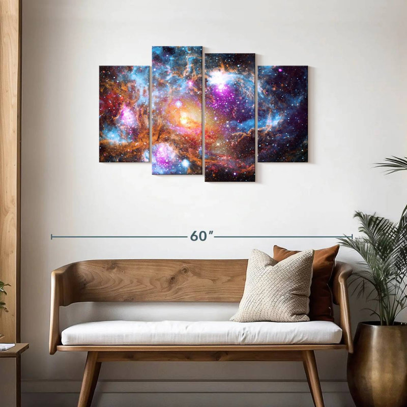 Oberax Galaxies cosmiques, H 27 po x l 43 po