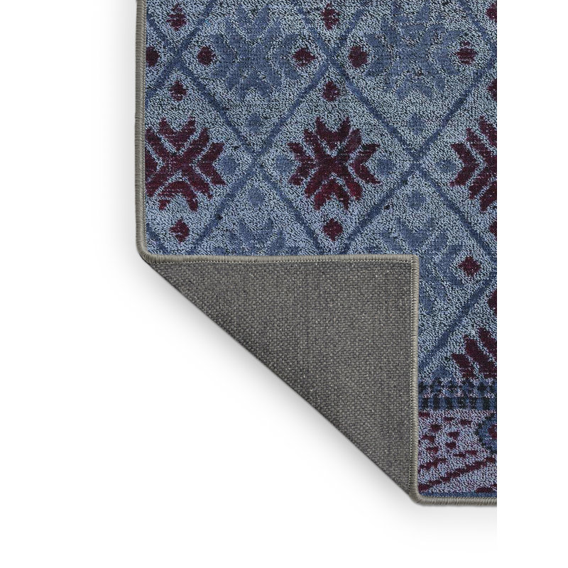 Abstract Indoor Rug, Rectangle 7' x 9'