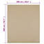 Drap-housse 100% coton Vidaxl Jersey-113046189-113046190