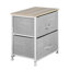 Bannerman 45cm W Metal Bedside Table