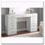 Ensemble de meuble-lavabo Glam Style avec armoires à tiroirs multiples et 15 ampoules