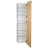 Frontline Shaker Recessed Frameless 2 Door Medicine Cabinet with Adjustable Shelves-72383831