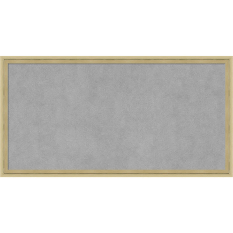 Tableau magnétique magnétique en métal, 13" H x 25" W