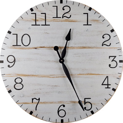 Abran Wood Wall Clock