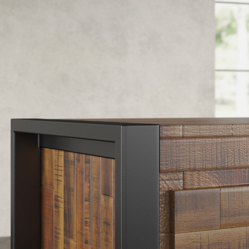 Gillianna 50'' Solid Wood Top Console Table