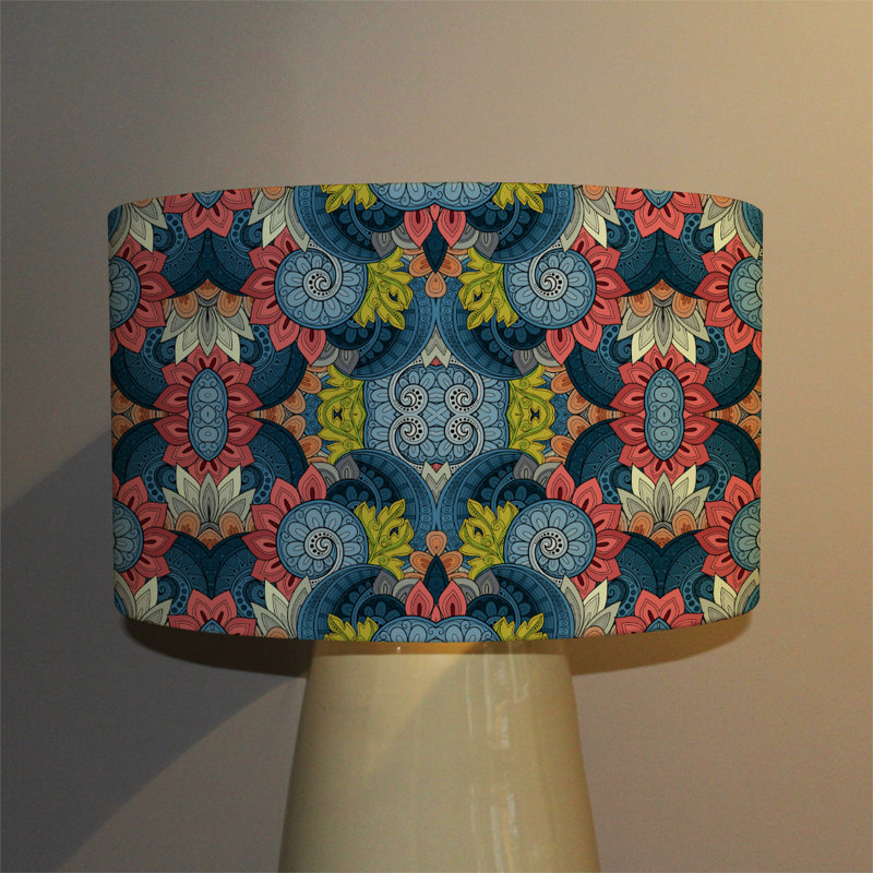 Drum Cotton Lamp Shade ( Uno ), 25cm H x 40cm W x 40cm D