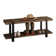 Alezzi 48" Wide Rustic Industrial Solid Wood and Metal Frame Entryway Bench With 1 Shelf