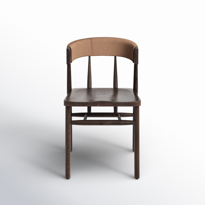 Siofra 19'' H Oak Side Chair, Brown