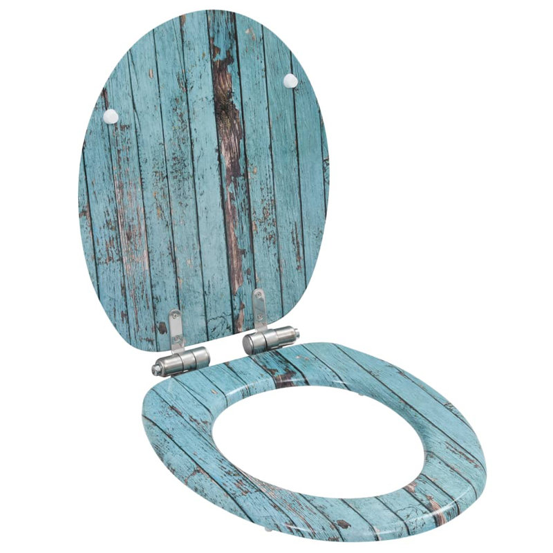 Deshotel Soft Close Elongated Standard Toilet Seat
