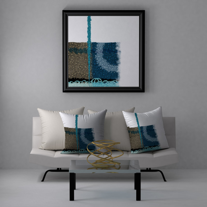 Housse de coussin carrée/insert, 24" X 24"