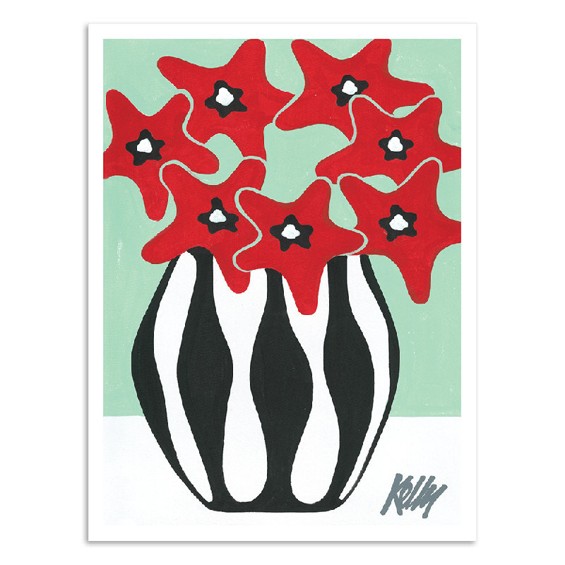 Carousel 1 Piece Wall Art, 51" H x 41" W, Paper