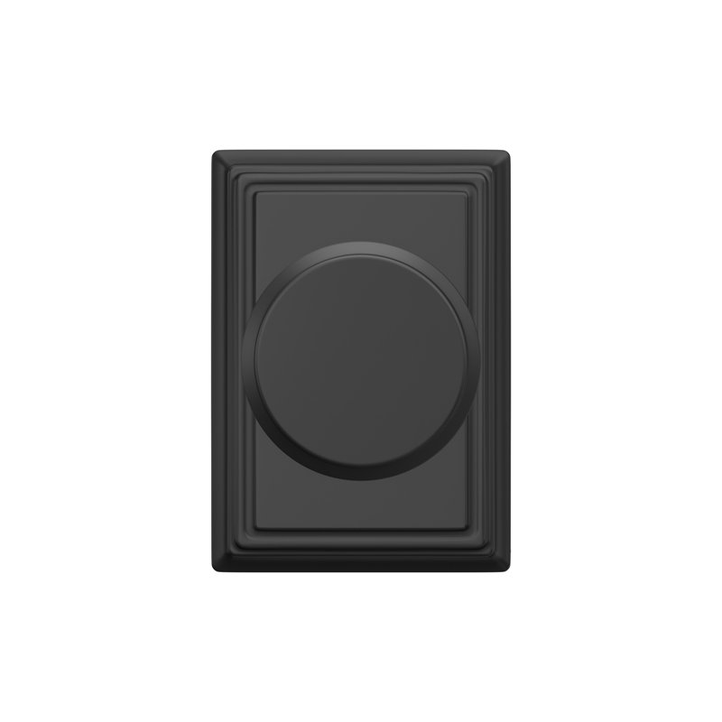 Bowery Passage Door Knob with Addison Trim