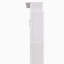 Lit escamotable double pleine grandeur avec tablettes et lumières DEL, blanc-2070025004-2070025043