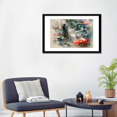 « idyllic place », reproduction sur toile