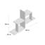 Aretha 4 Piece Square Floating Shelf-72034868