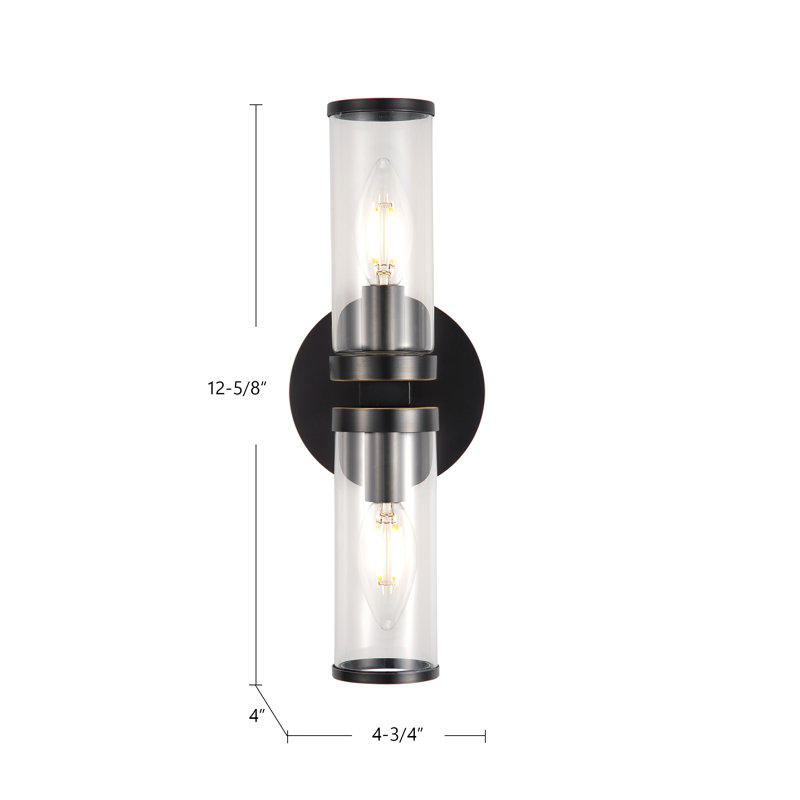 Revolve 2 - Light Wallchiere, Natural Brass