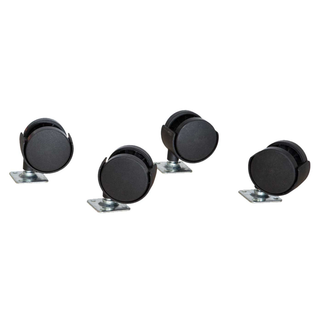 Contender Casters (Set of 4) Wood Designs