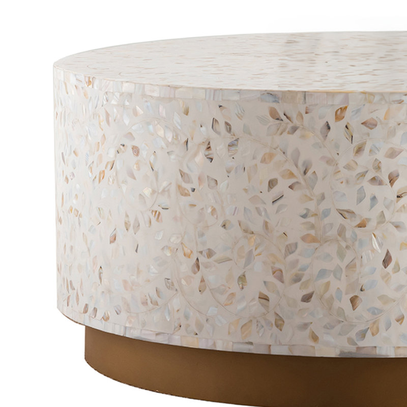 Table basse Sammie, Ivoire