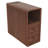 End Table with Drawers, Corner Table with Open Shelves, Tall Side Table for Bedroom and Corner