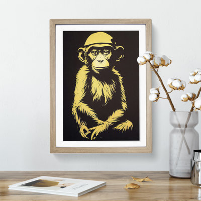 A Young Monkey No.1 - Framed Print