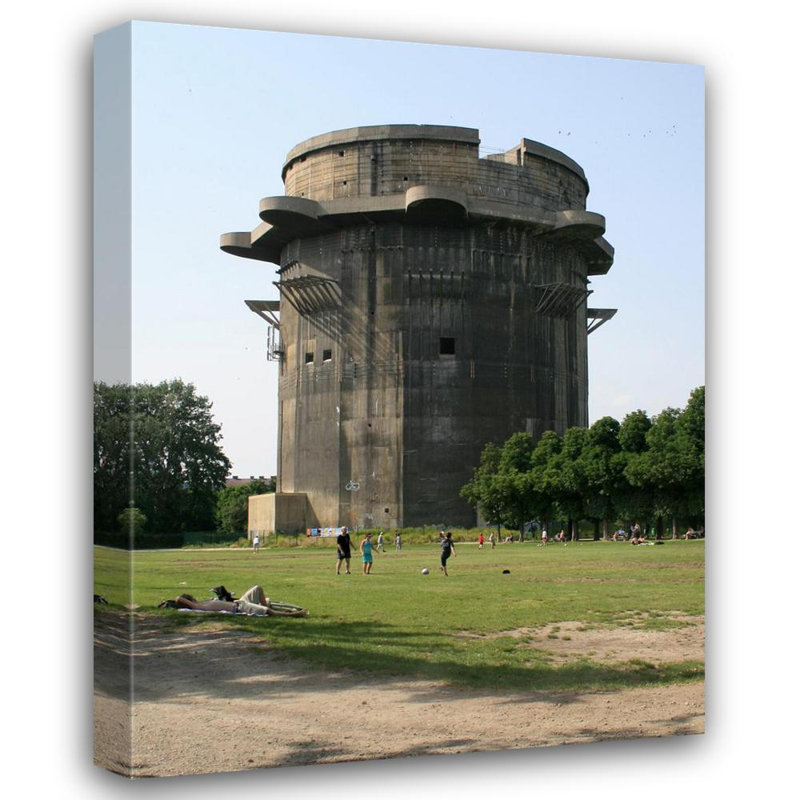 Flakturm à l'auberge à Vienne, H 18 po x l 14 po