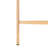 Geraldina Glass Top End Table