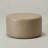 24" Wide Faux Leather Round Upholstered Ottoman-435419737