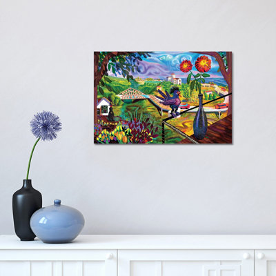 Zipolite par Charles Harker - peinture sur toile tendue