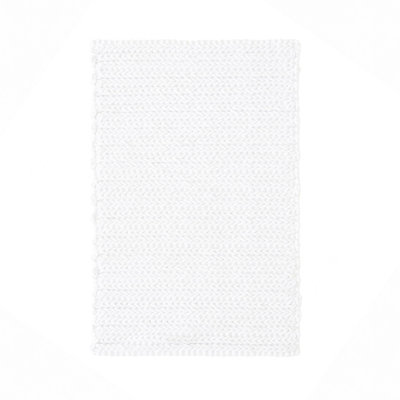 100% Cotton Chenille Chain Stitch Rug