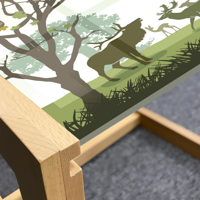 Table basse East Urban Home Antler, H 24,4 po x L 35,83 po x P 15,75 po