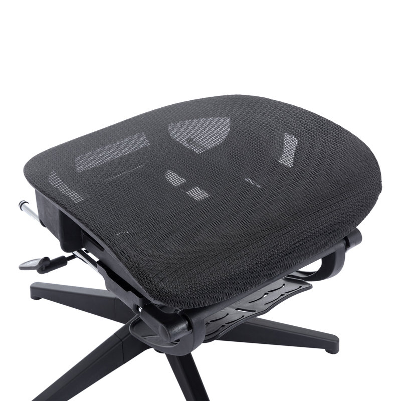 Makiyah Office Chair with Retractable Footrest