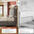 Jamileth King Upholstered Sleigh Bed with Tall Button-Tufted Headboard and Nailhead Trim, Gray-26341942-26341943