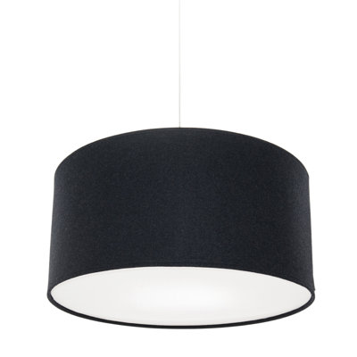 Kobe 11.8'' H Polyester Drum Pendant Shade