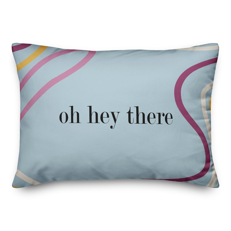 Striped Reversible Throw Pillow