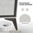 Alonso Modern 41"W 6-Drawer Upholstered Dresser