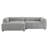Liana Upholstered Fabric Modular Sofa With Chaise-101323753-101323755