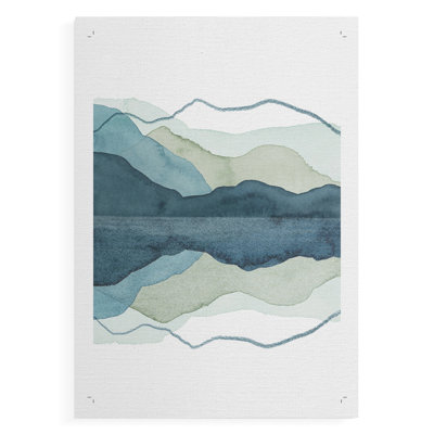 Icicle Range I -Canvas Print Only - NOT FRAMED