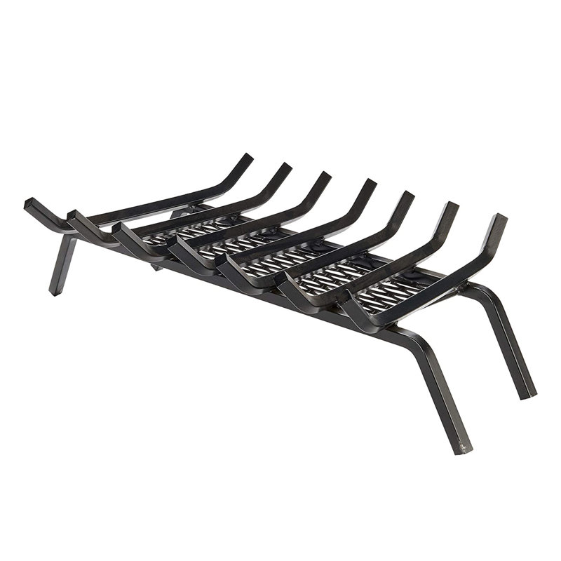 Grille de cheminée en acier