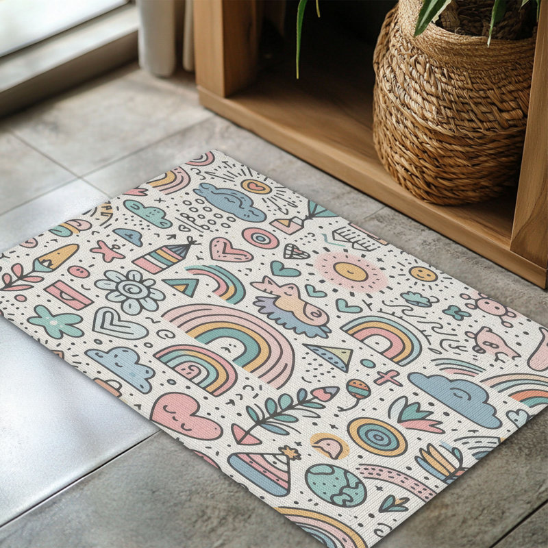 Tapis tressé Faint, Rectangulaire 3 pi x 5 pi