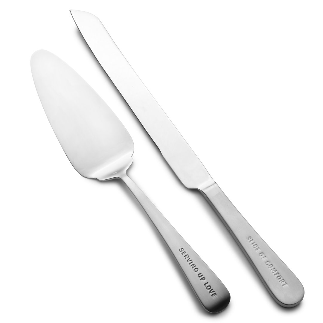 Towle Living Express 2-Piece Dessert/Cake Server Set Towle Silversmiths